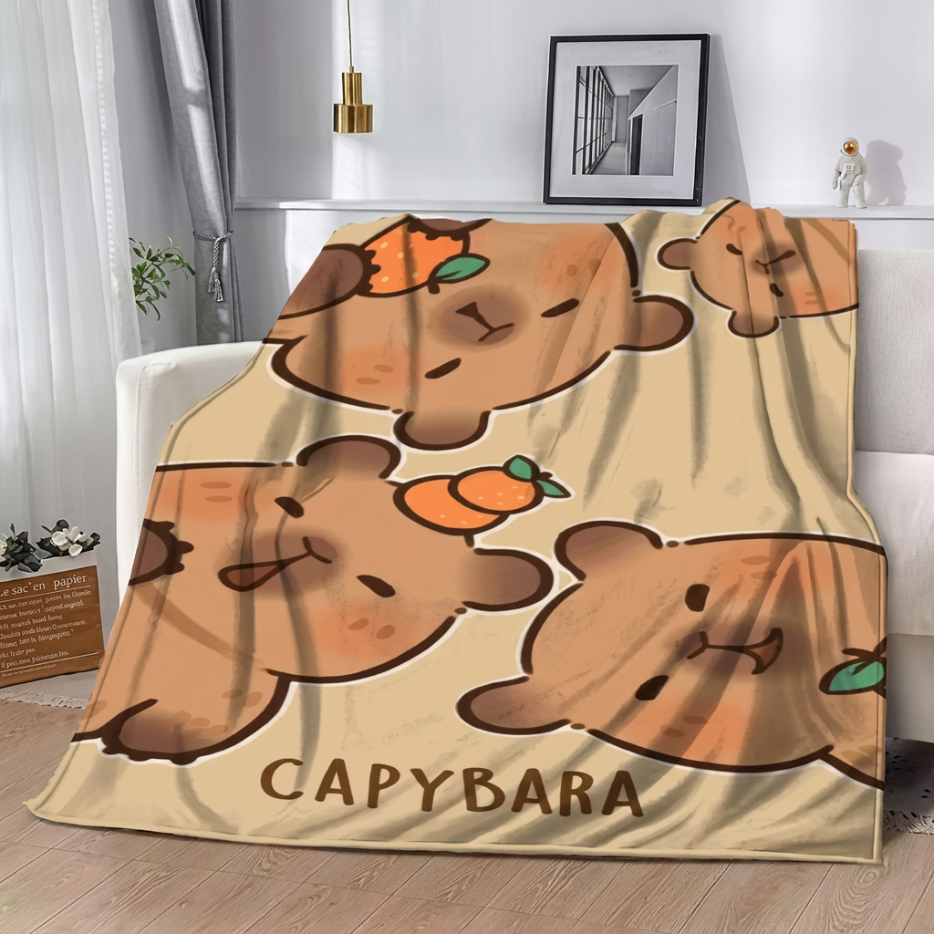SPECIAL OFFER! Capybara Flannel Blanket