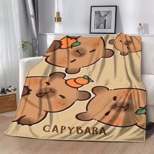 SPECIAL OFFER! Capybara Flannel Blanket